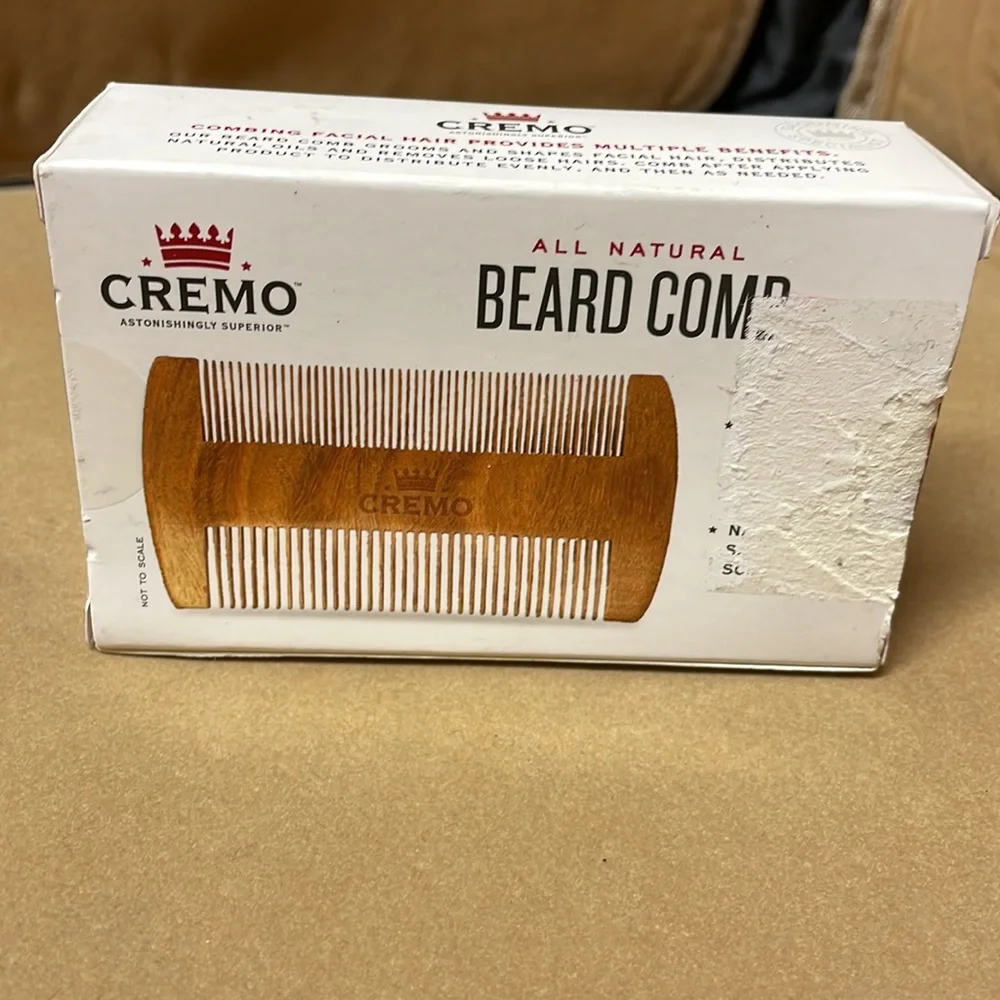 Cremo Call natural beard comb 100% natural scent